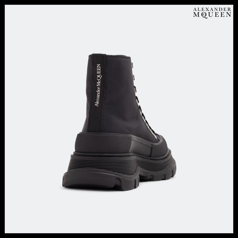 【Alexander Mcqueen】Tread Slick Boot Graffiti Black