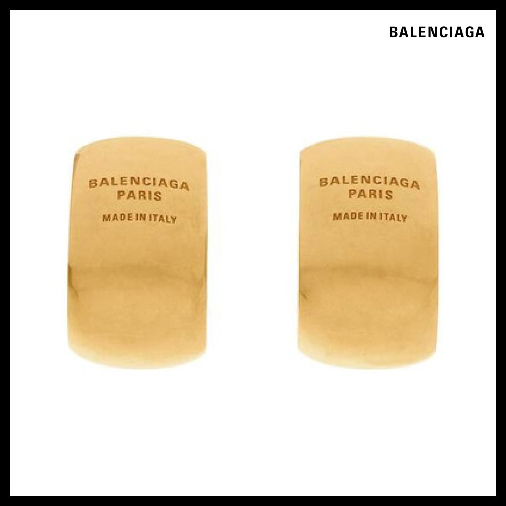 ★BALENCIAGAアウトレット セール ★Plated Earrings
