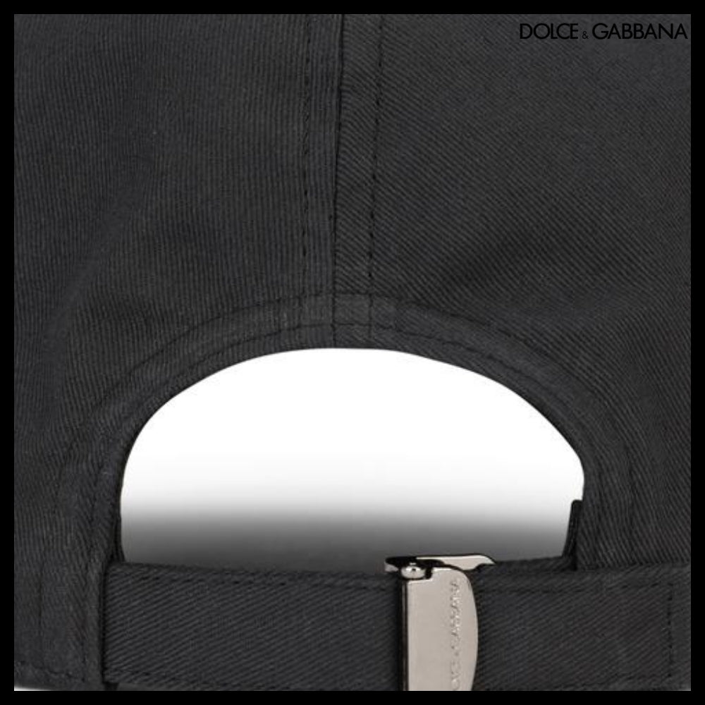 【Dolce&Gabbana】BASEBALL CAP BRANDED PLATE