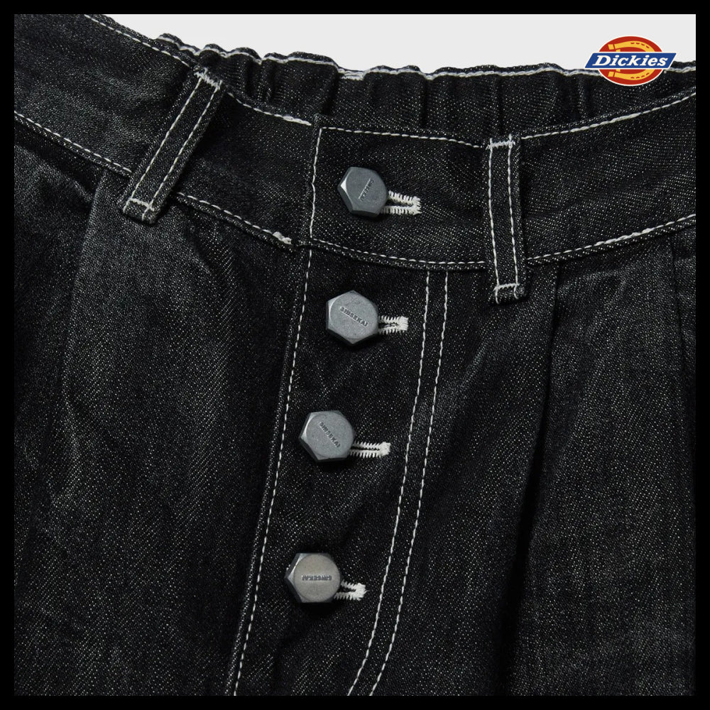 【Dickies 】Double Knee Washed Denim Pants - 2 Colors