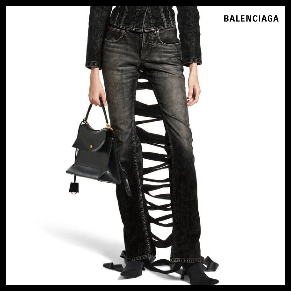 ★BALENCIAGAアウトレット セール ★LACE-UP PANTS