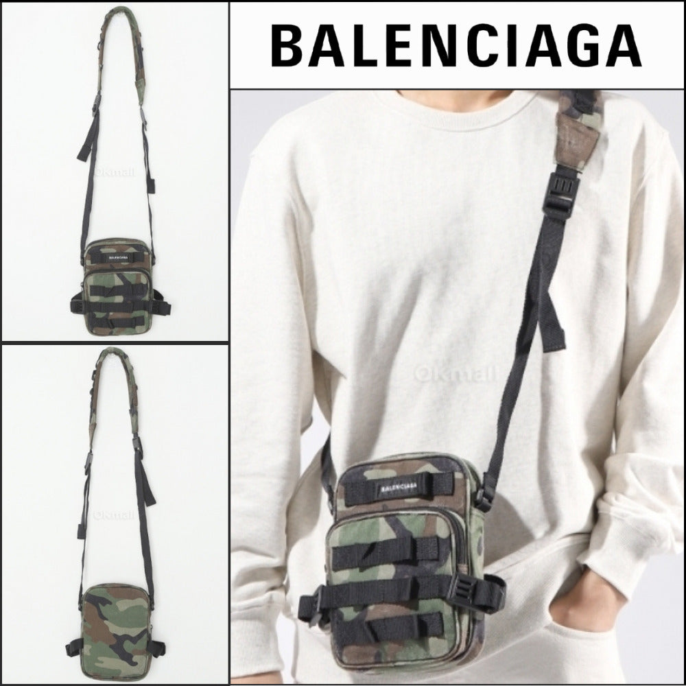 【BALENCIAGA】Ami Crossbody Messenger Bag