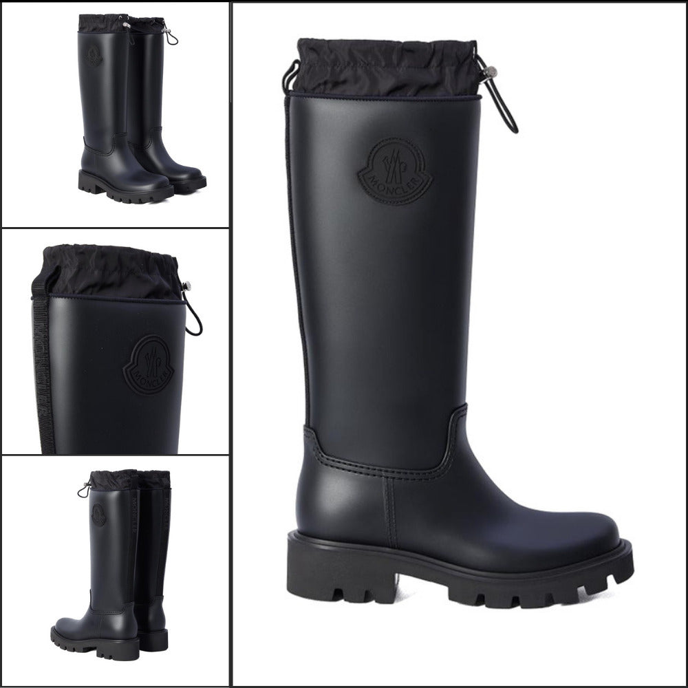 【MONCLER】Logo Rain Boots