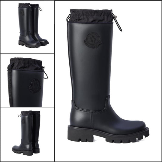 【MONCLER】Logo Rain Boots