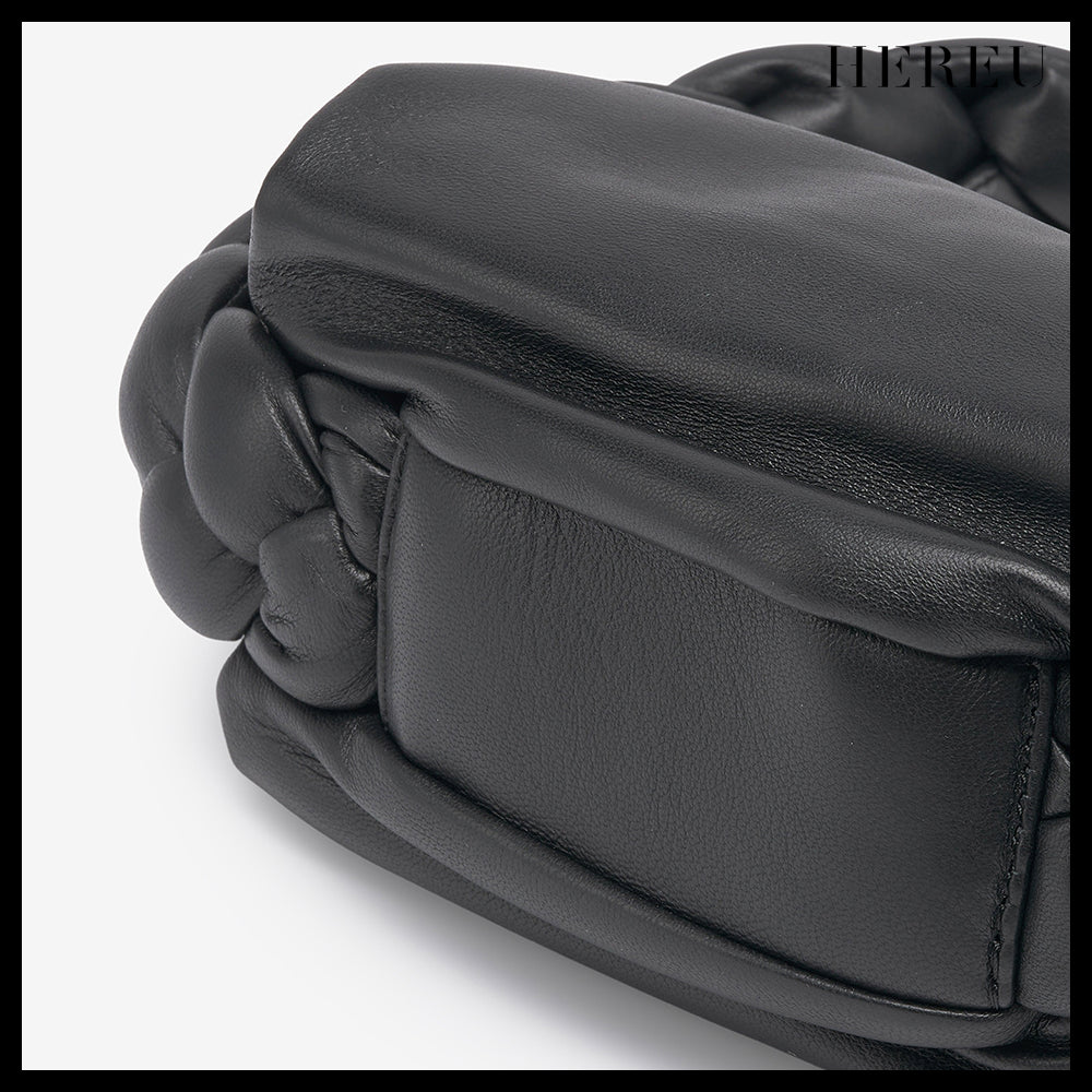 【HEREU】Mini Espiga Tote Bag Black