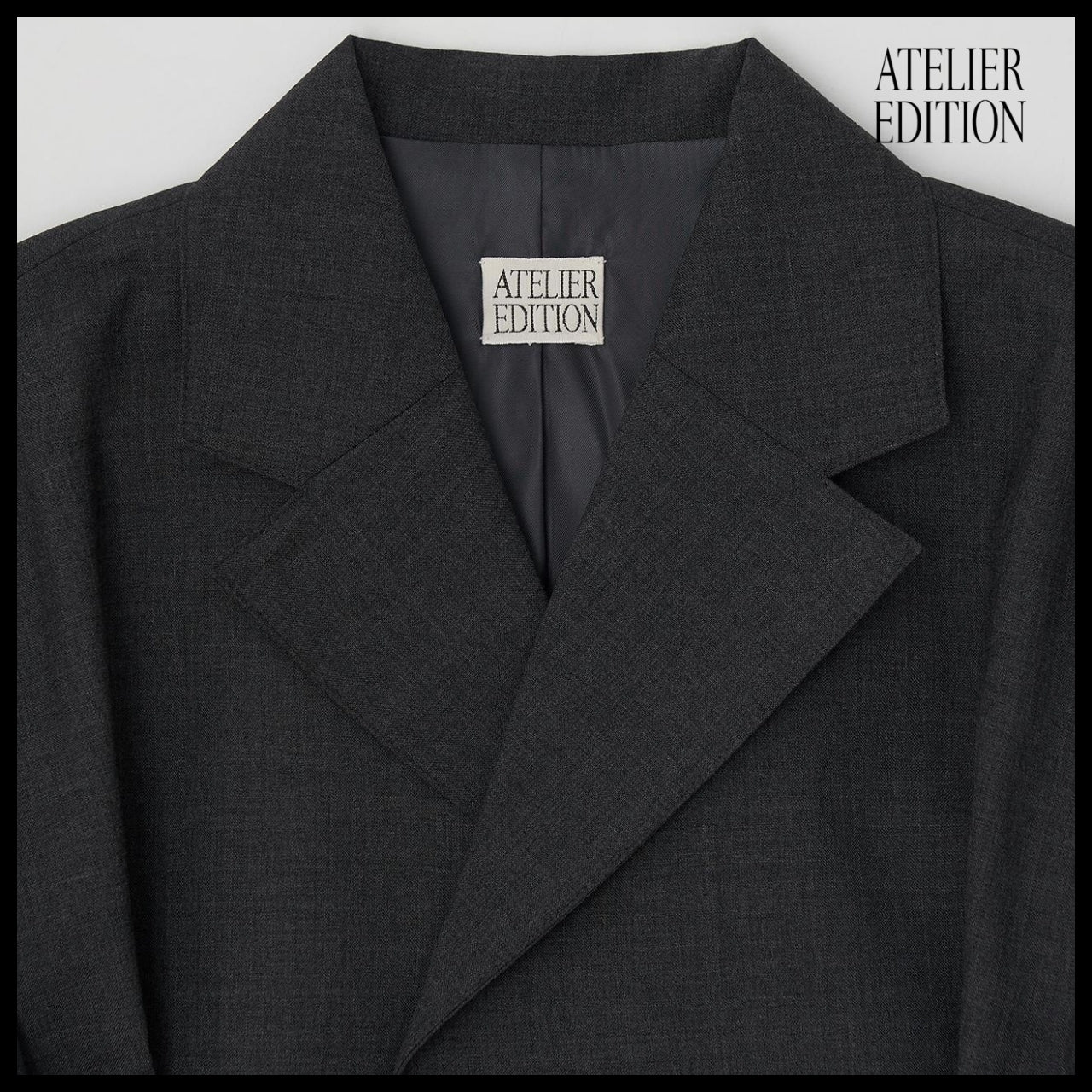 【Atelier Edition】Button Crop Jacket