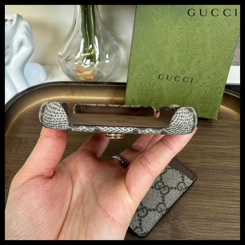 【GUCCI】Supreme Ophidia Card Holder iPhone 13 Case