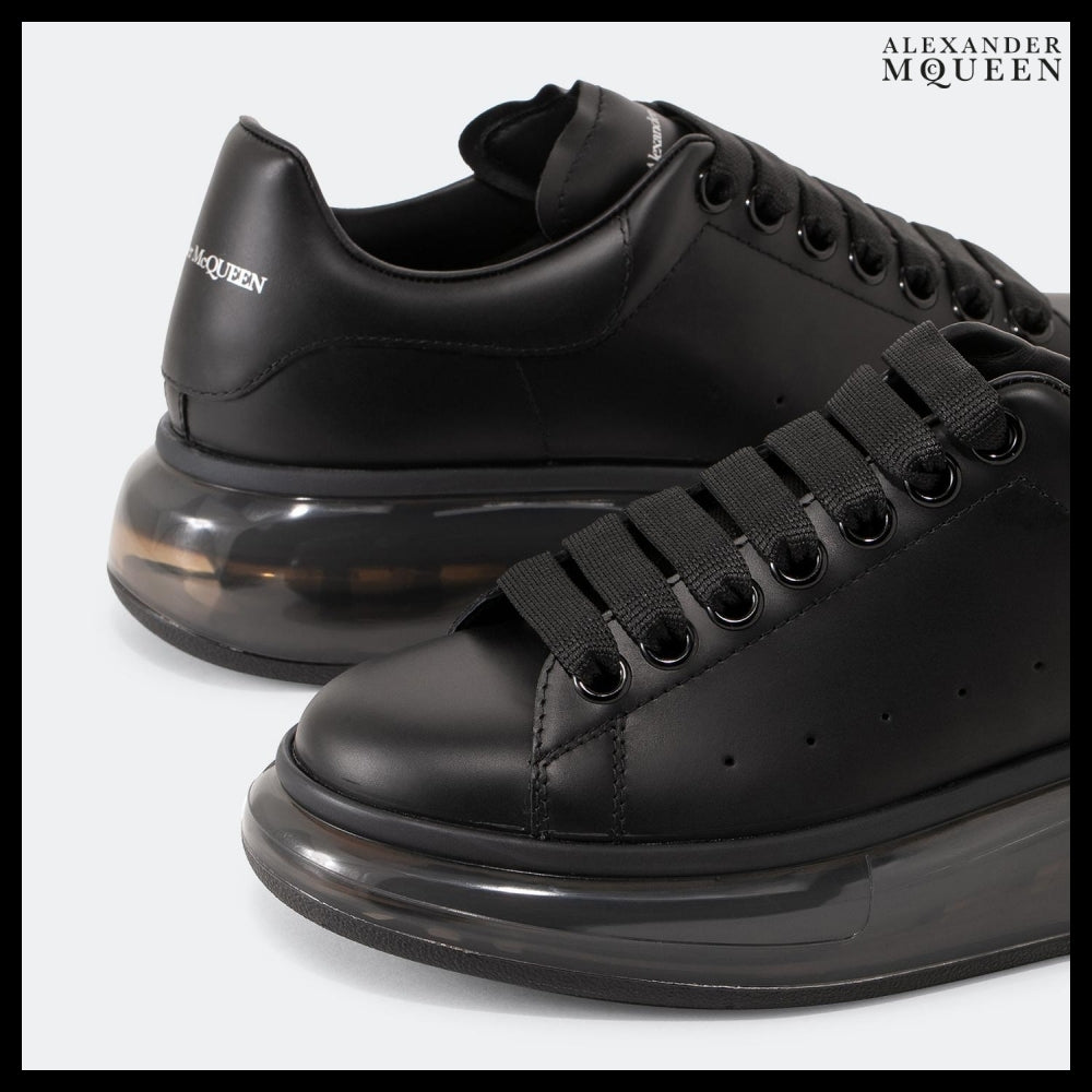 【Alexander Mcqueen】Oversized Transparent Sole Sneakers