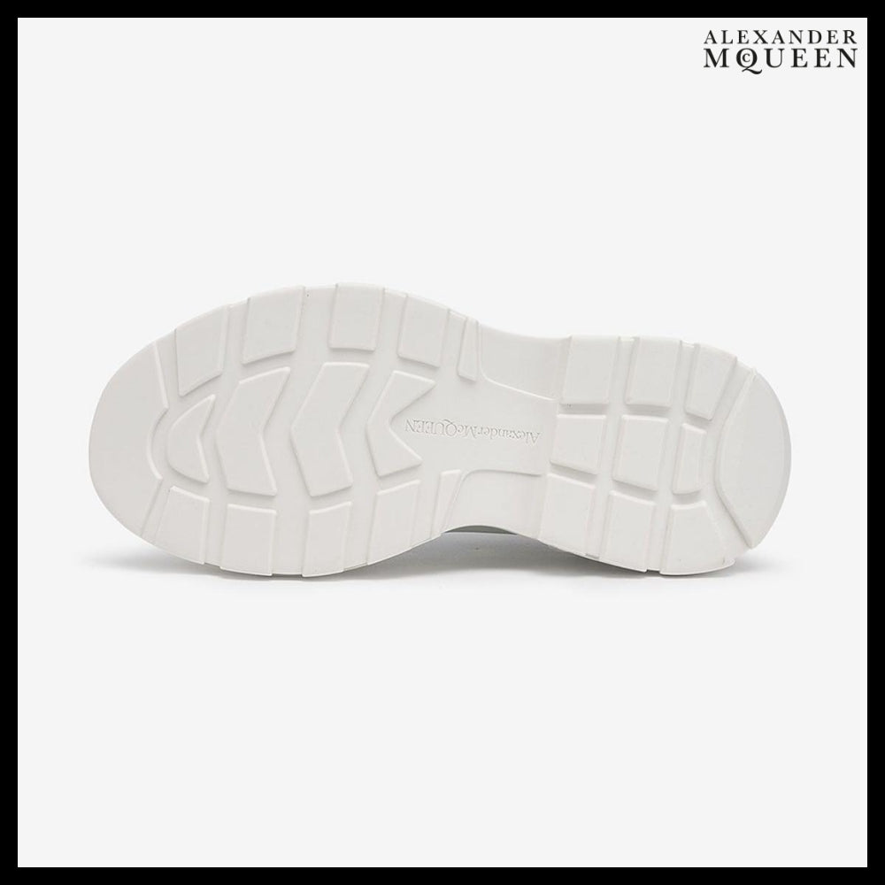 【Alexander Mcqueen】Graffiti Tread Slick Sneakers 711108