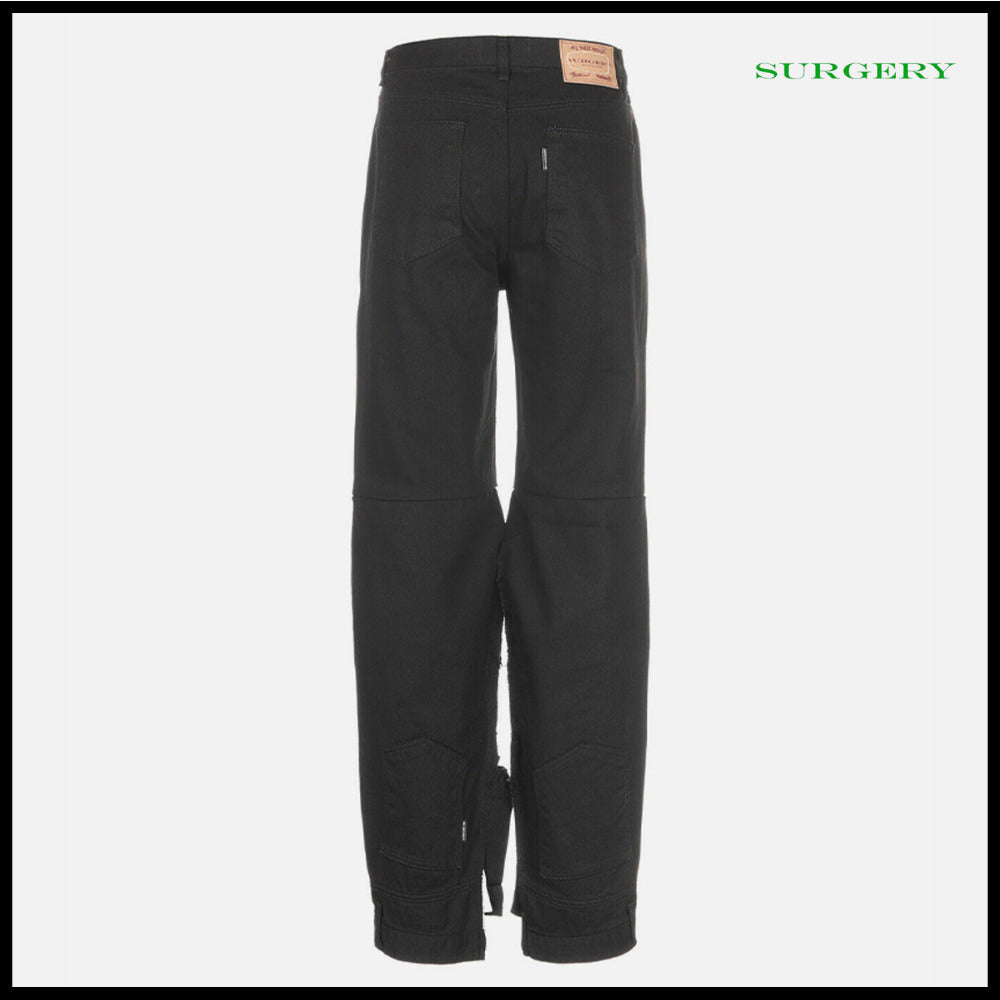 【SURGERY】Double Jeans Black