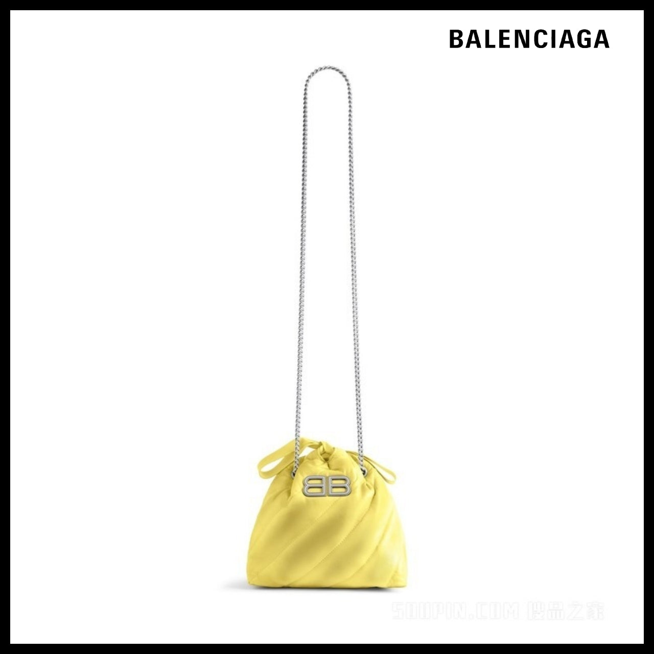 【BALENCIAGA】Crush XS Tote Bag Sprayed Quilted