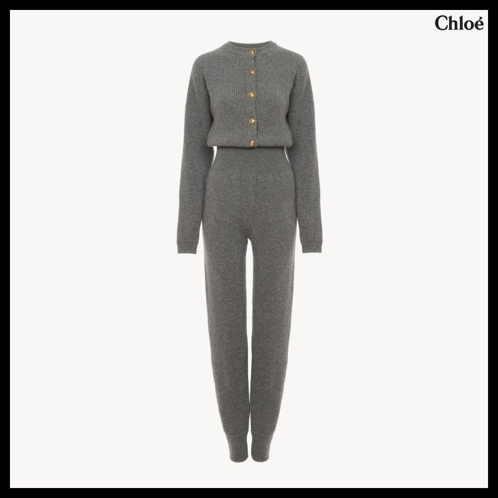 【Chloe】Jumpsuit in Wool & Cashmere