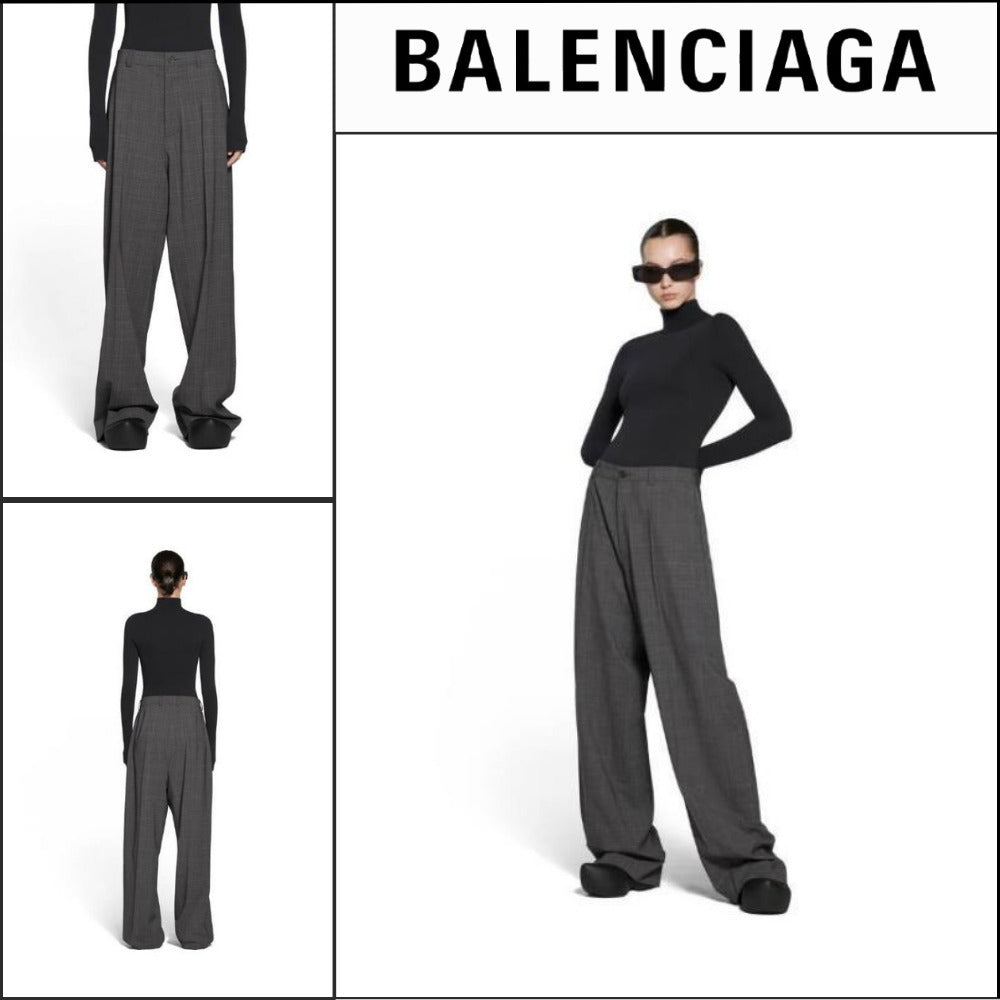 【BALENCIAGA】Tailored Pants Grey