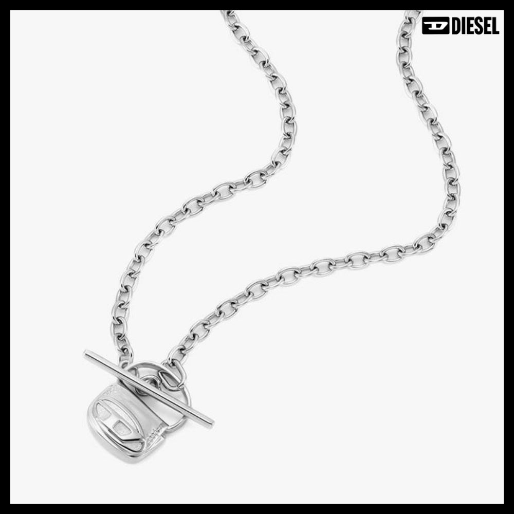【DIESEL】DX1593040 Bag Charm Necklace