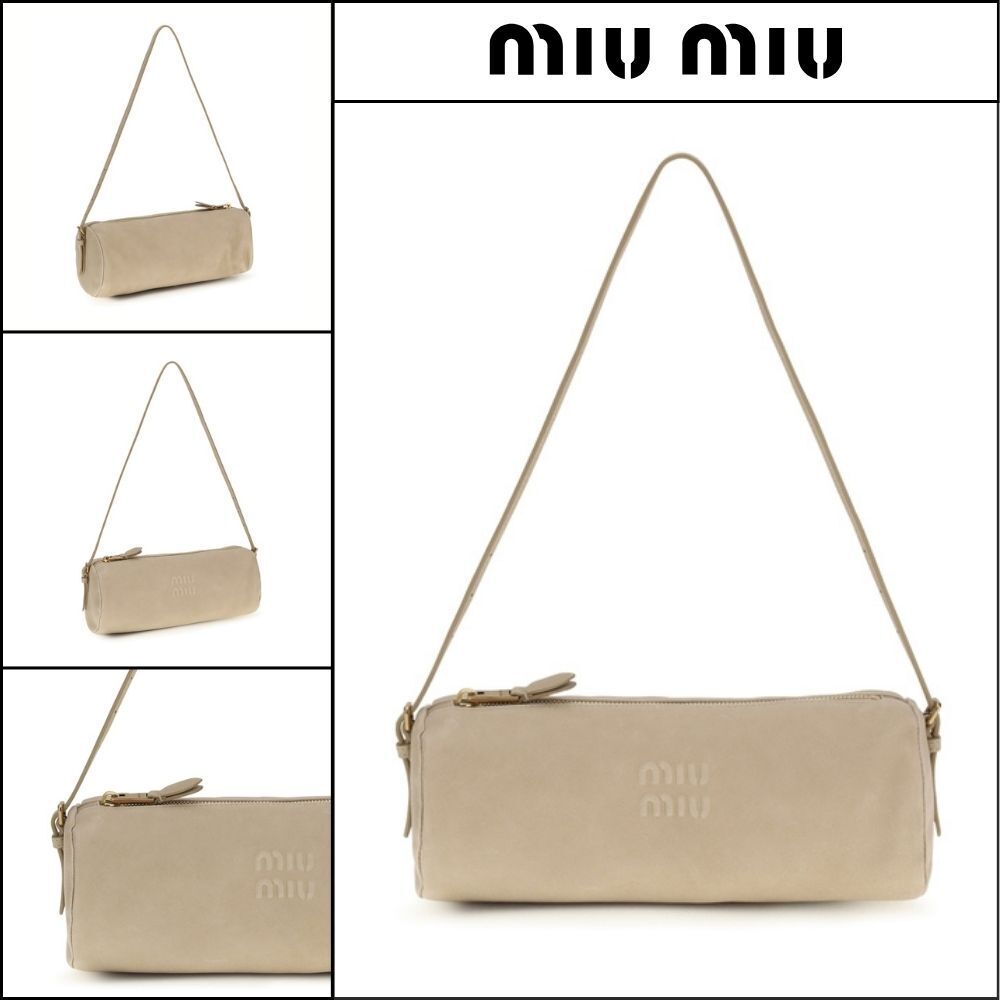 【MIU MIU】Beige Shoulder Bag