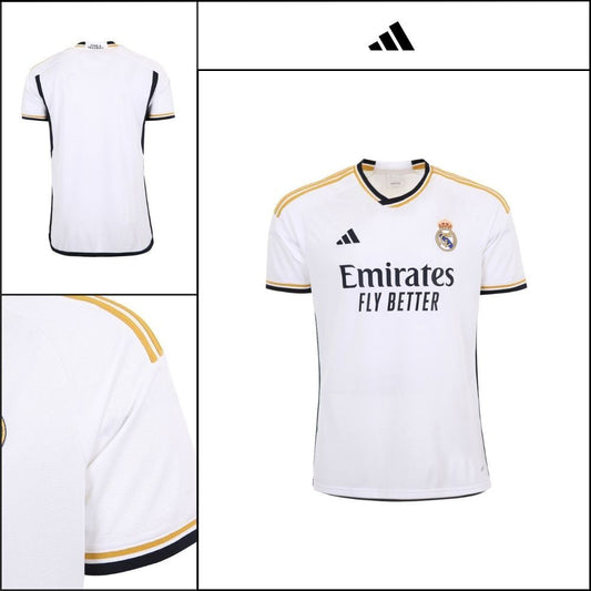 【Adidas】Home Jersey White Short-Sleeve T-Shirt
