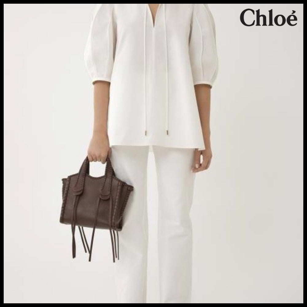 【Chloe】Mony Small Tote Chocolate