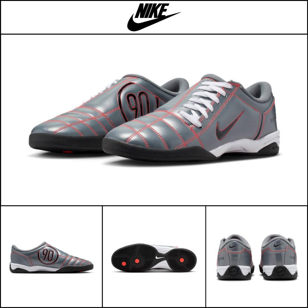 【Nike】TOTAL 90 SMOKE GRAY BRIGHT CRIMSON WHITE BLACK