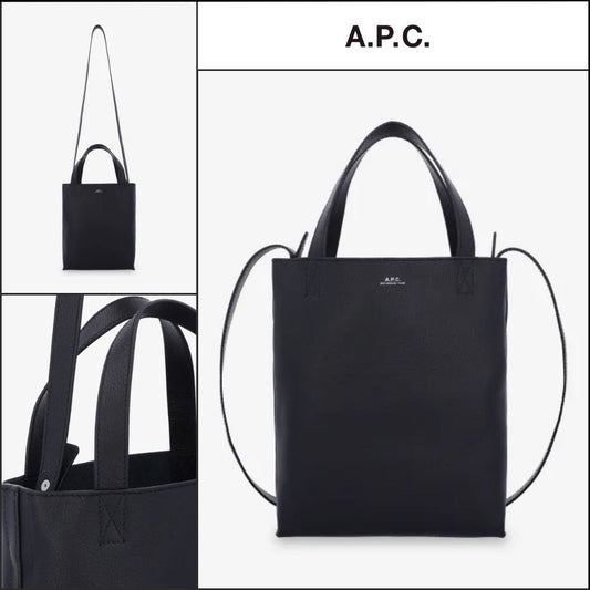 【A.P.C.】Small Maico Cabas Tote Bag Black
