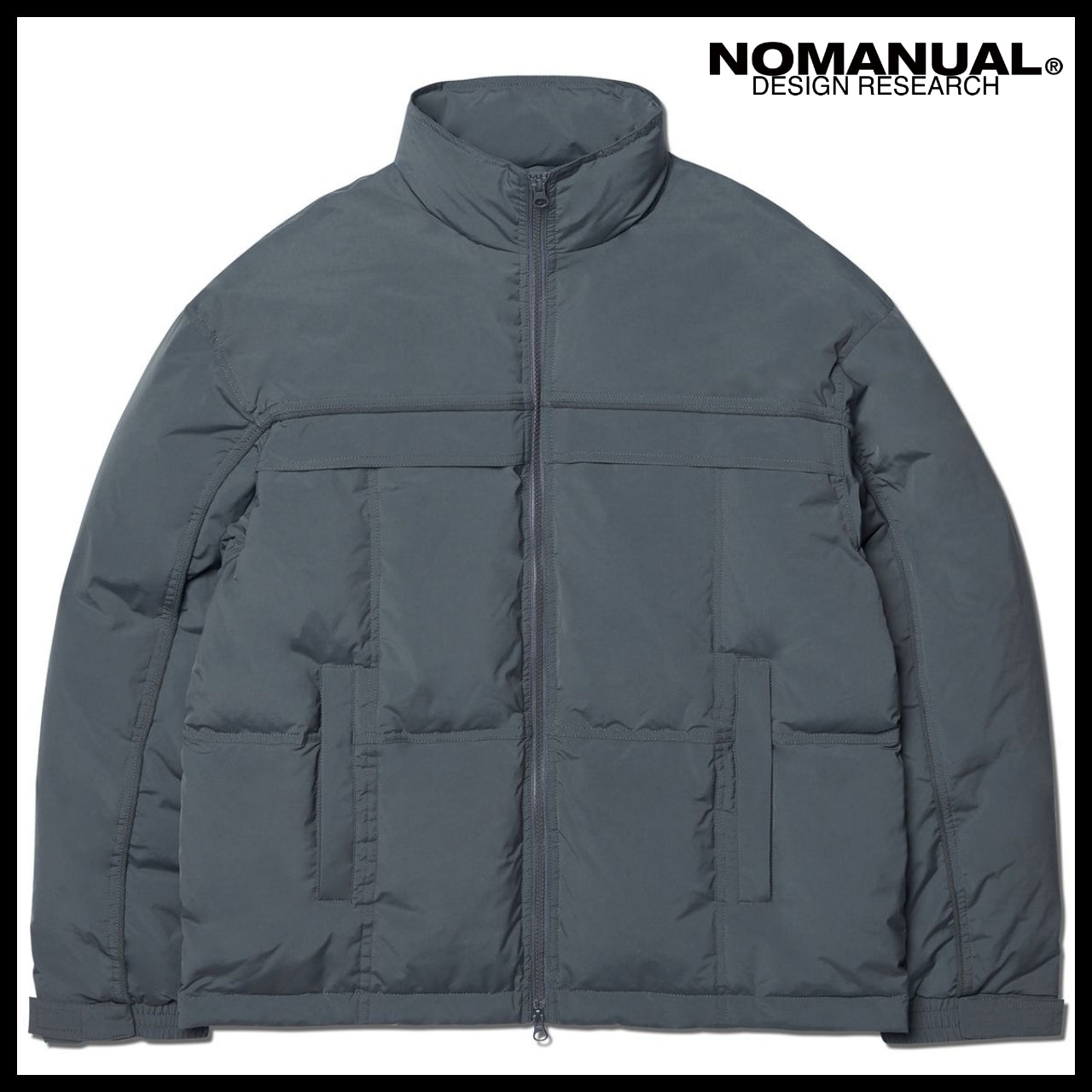【NOMANUAL】H.T.L nylon down jacket (2 colors)