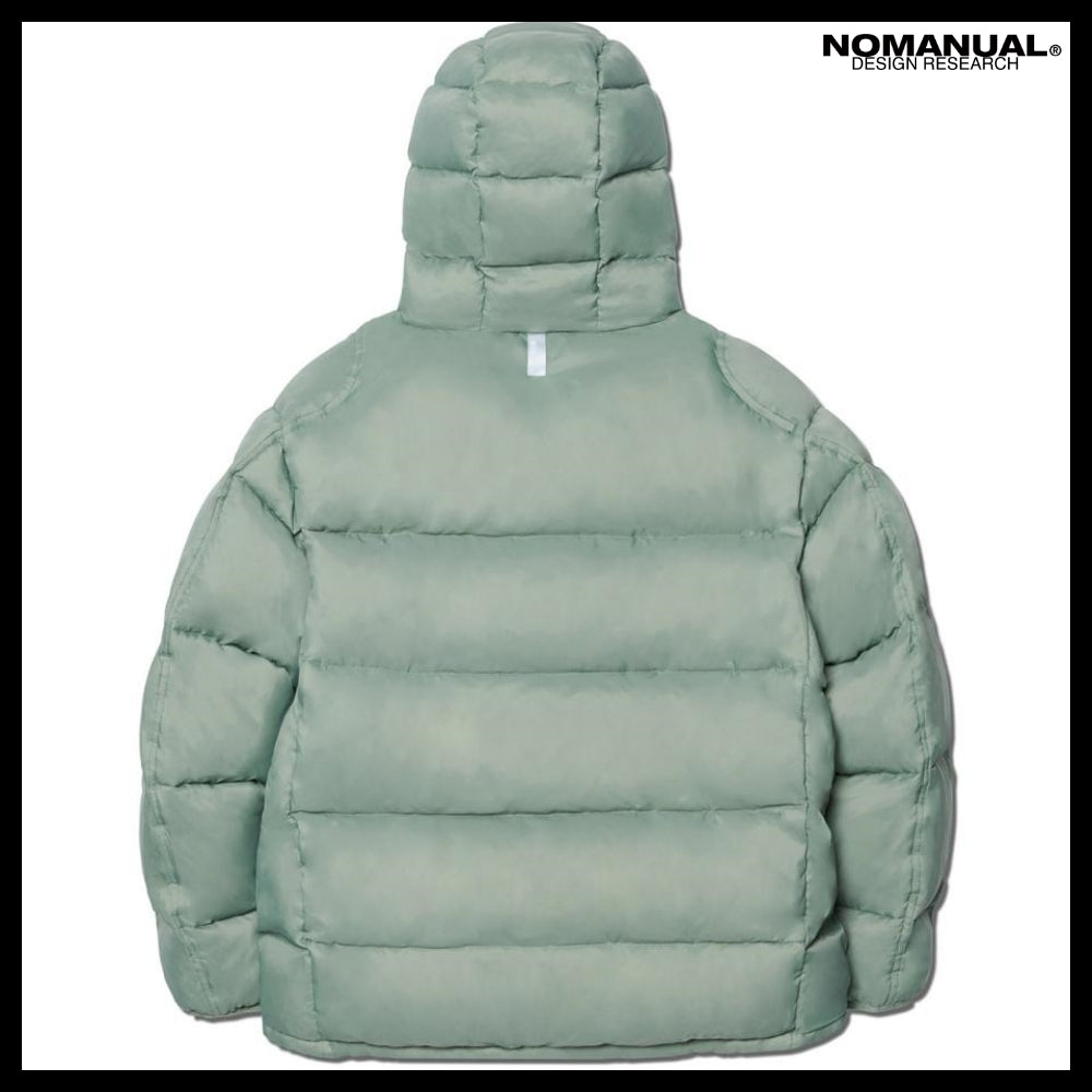 【NOMANUAL】DIVISION HOODED DUCK DOWN