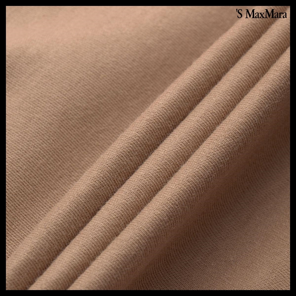 【S Max Mara】QUIETO 半袖 Tシャツ ブラウン