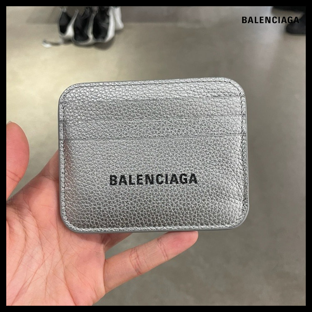 【BALENCIAGA】Cash Card Holder Silver