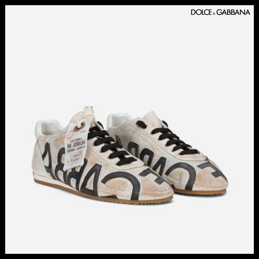 【Dolce & Gabbana】KANGAROO LEATHER THAILANDIA SNEAKERS 9697
