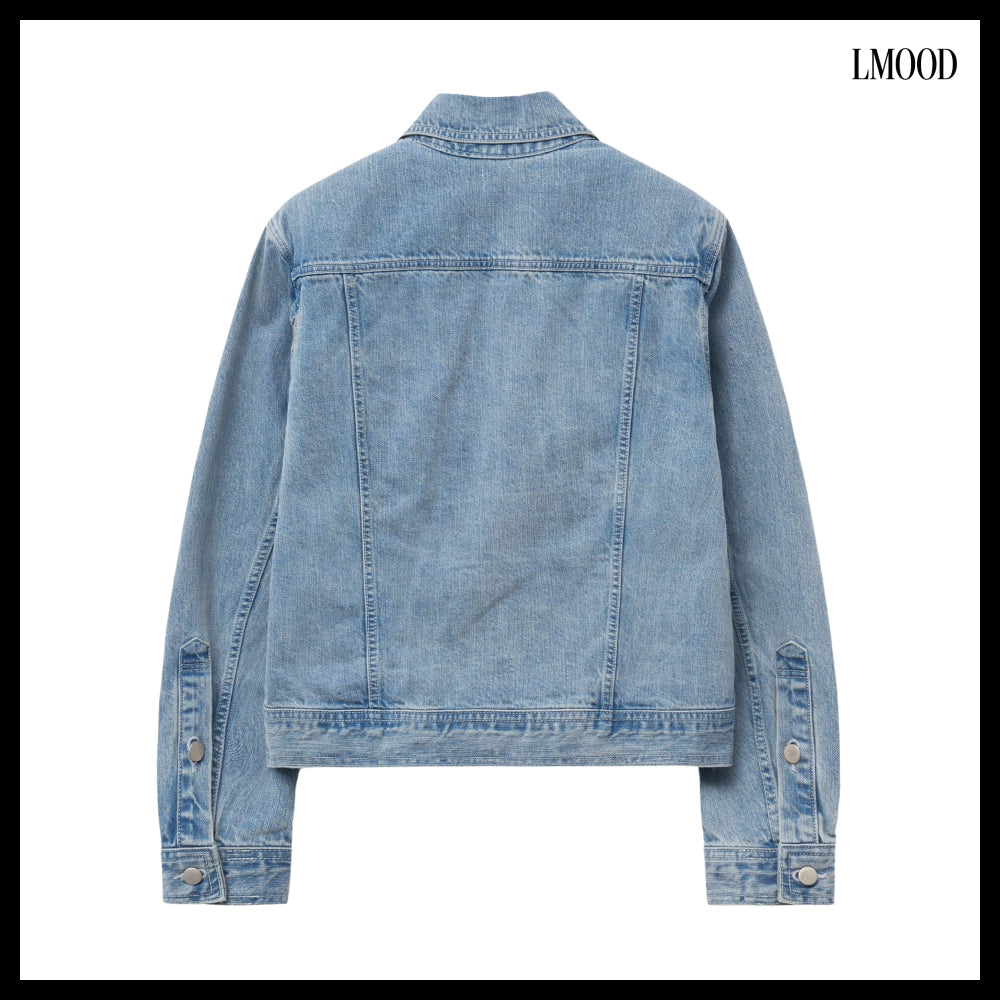 【LMOOD】Midtown Denim Shacket 2 Colors