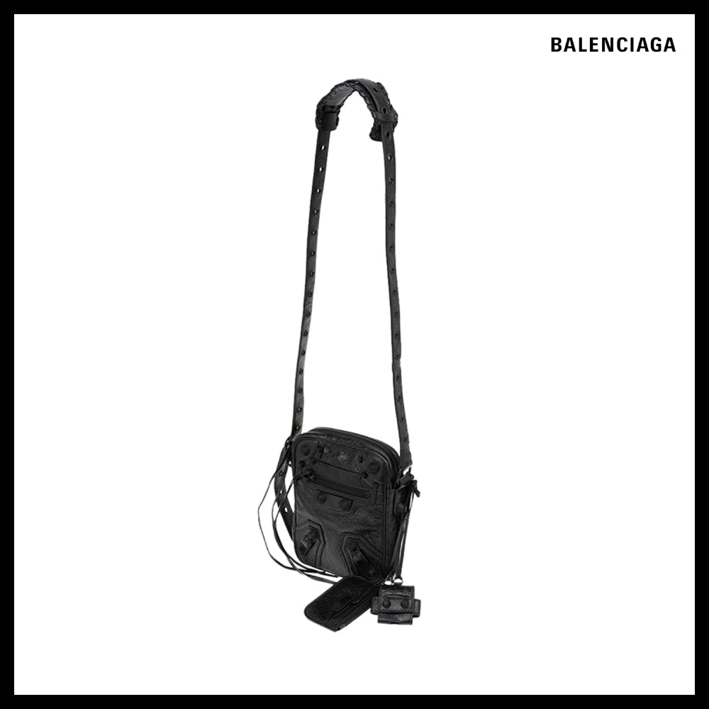【BALENCIAGA】Le Cagole Crossbody Bag Black
