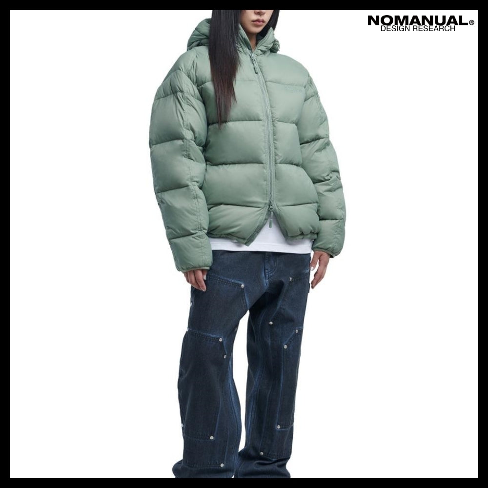【NOMANUAL】DIVISION HOODED DUCK DOWN