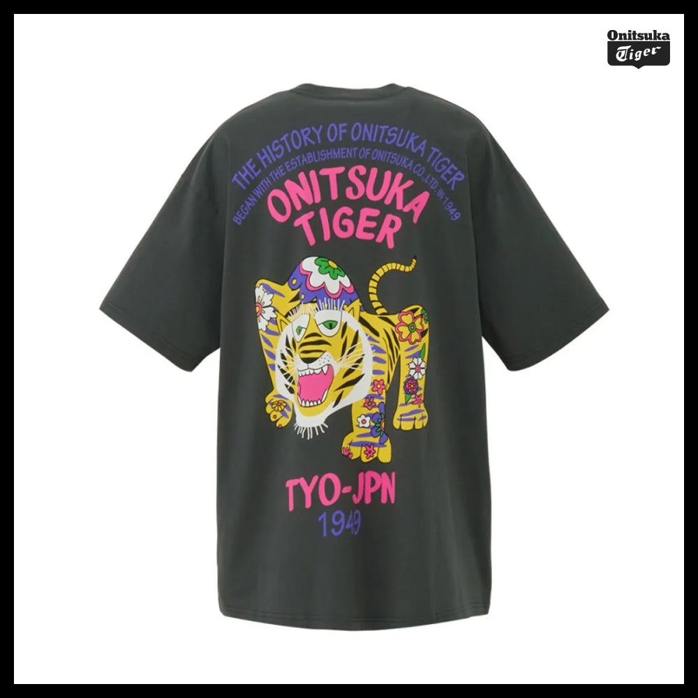 【onitsuka tiger】Oversized Graphic T Shirt - 4 Colors