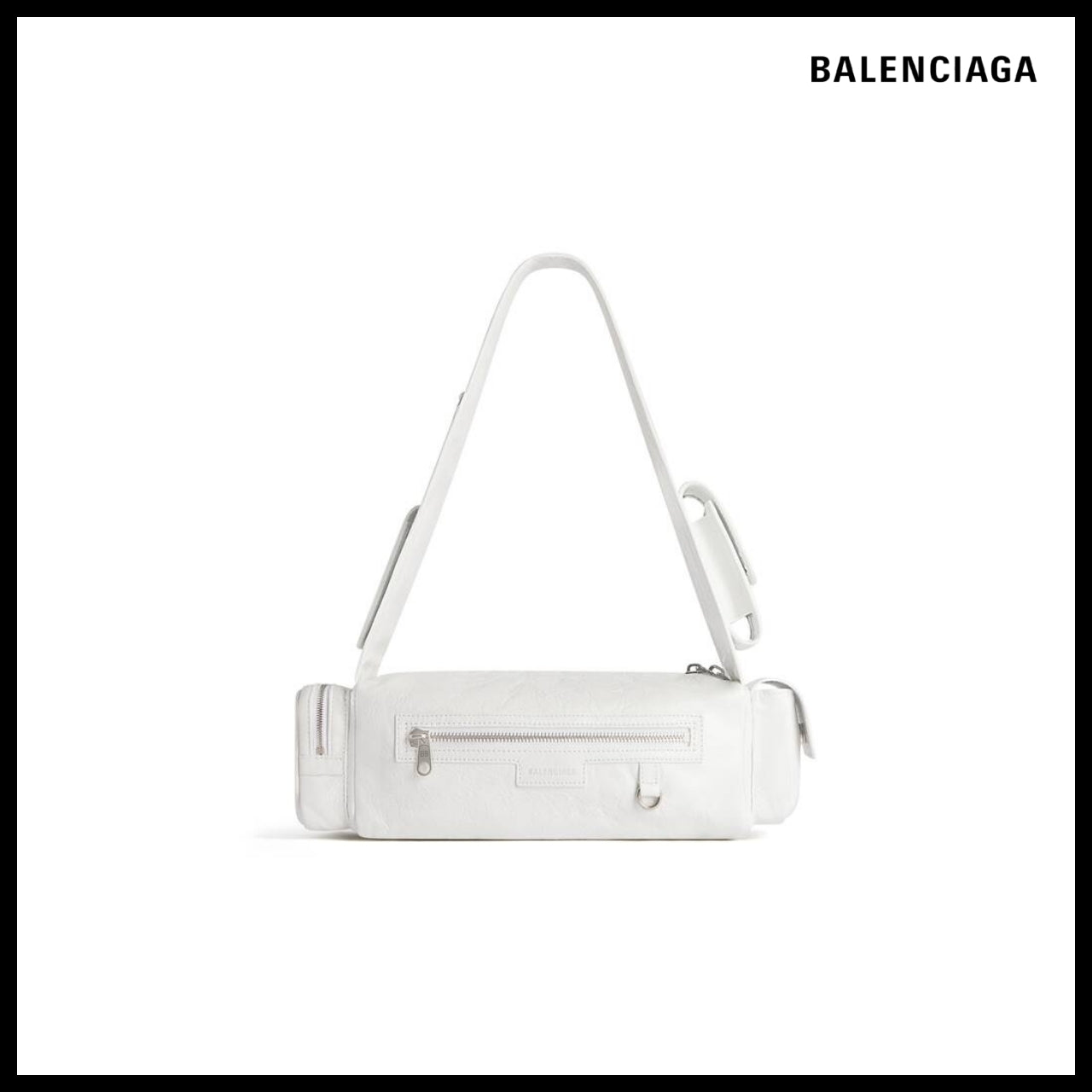 【BALENCIAGA】Superbusy XS Sling Bag Optic White