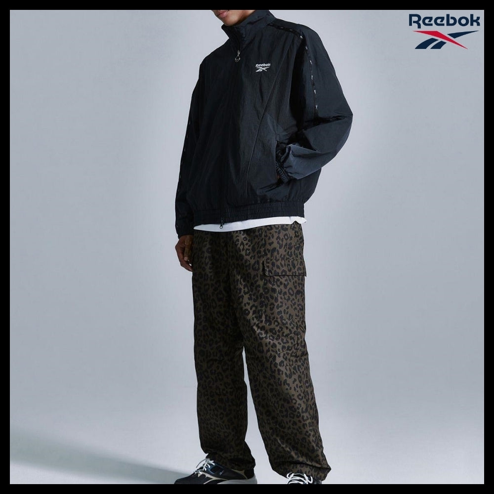 【Reebok】ライバル ウィンドブレーカー ブラック