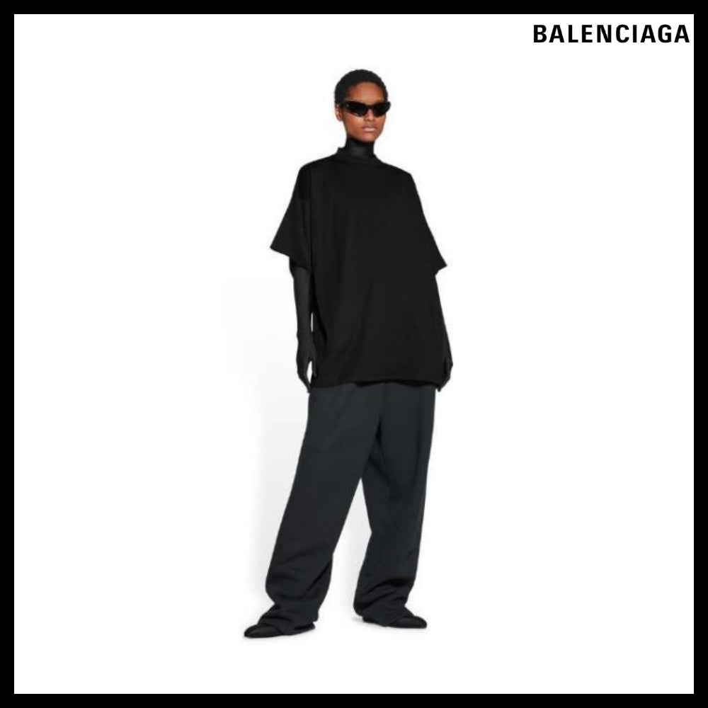 【BALENCIAGA】Tab Oversized T-Shirt 0100