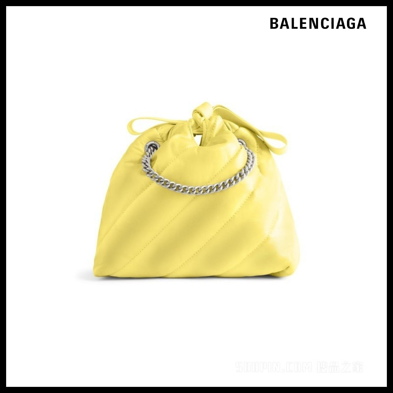 【BALENCIAGA】Crush XS Tote Bag Sprayed Quilted
