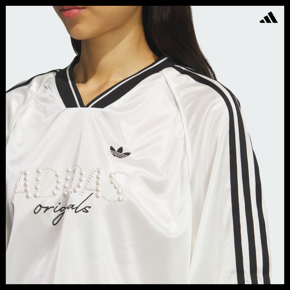 【ADIDAS】Smock Jersey Long Sleeve T-Shirt
