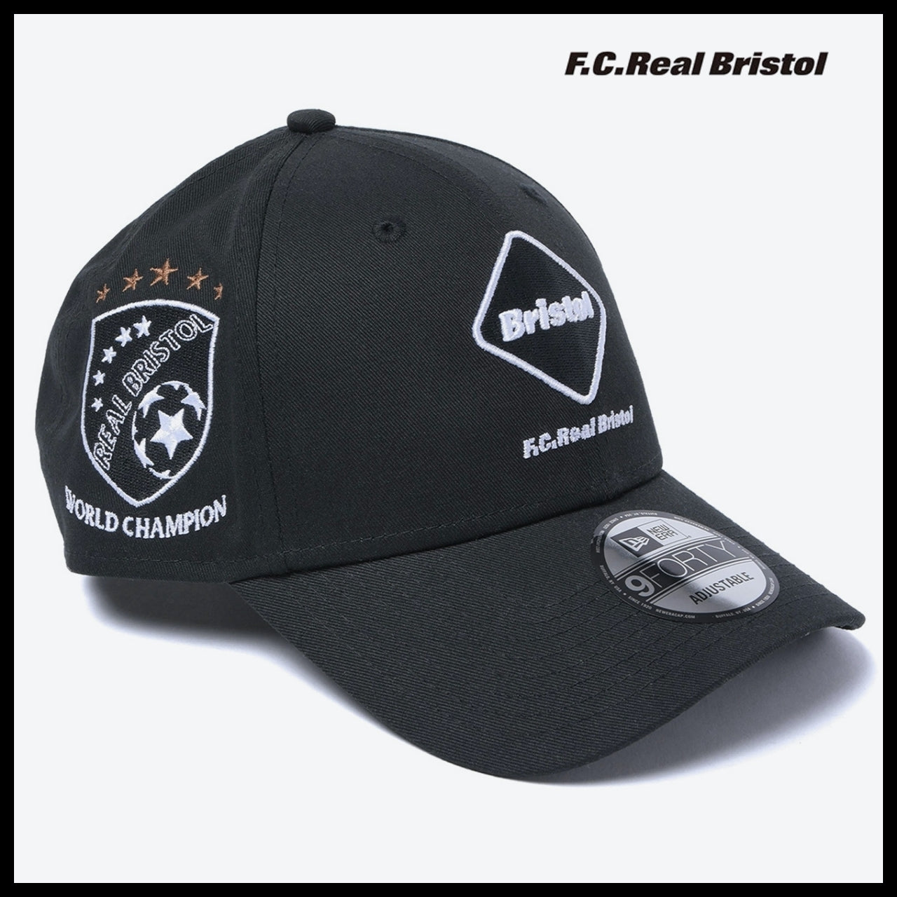 【F.C.REAL BRISTOL】NEW ERA CHAMPIONS 9FORTY CAP 2Colors