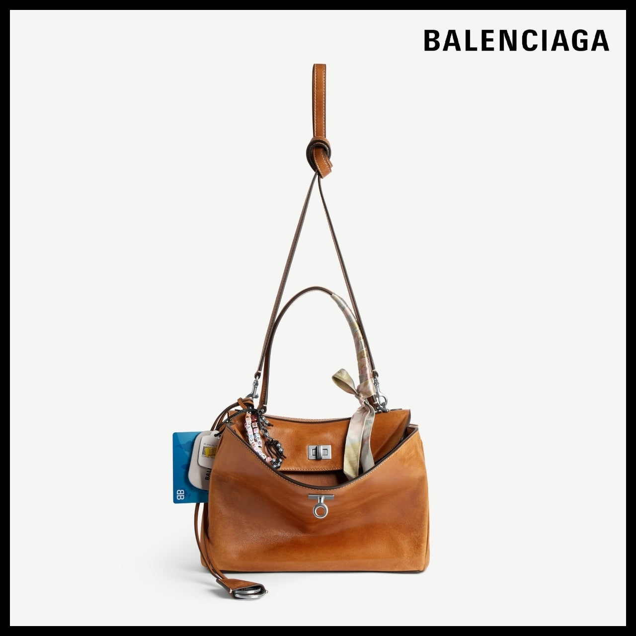 【BALENCIAGA】Rodeo Handbag Small with Charms