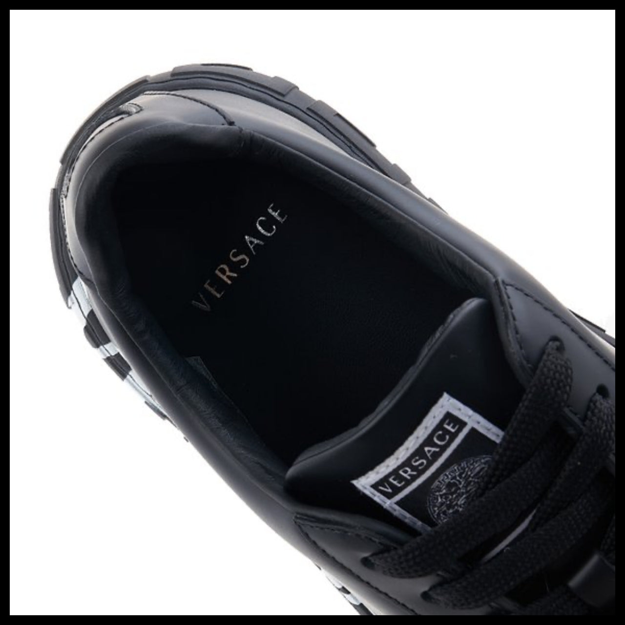 【Versace】Men's Greca Logo Sneakers Luxury Streetwear