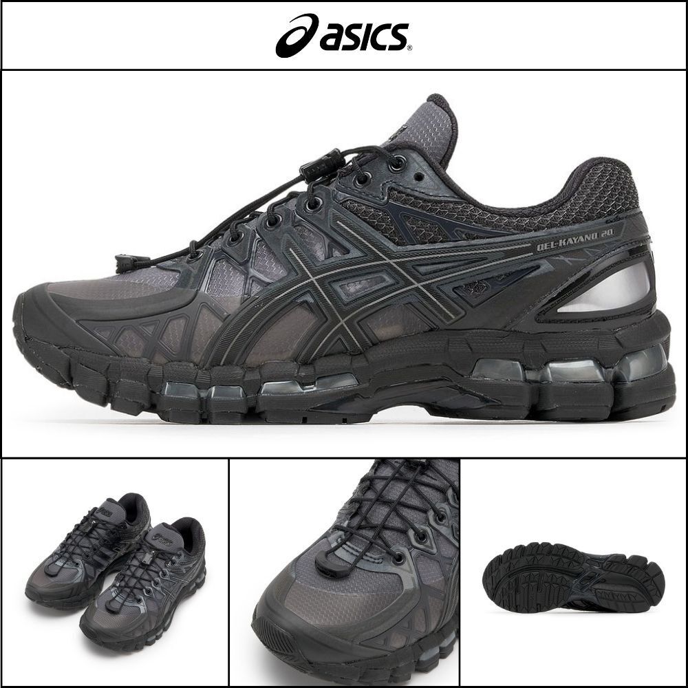 【asics】Asics Unaffected Gel Kayano 20 Obsidian Gray Black