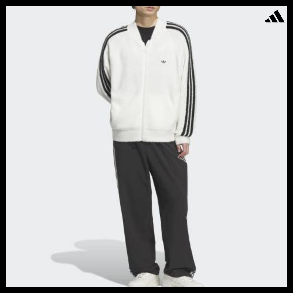 【ADIDAS】Knit Superstar White Track Top Track Jacket