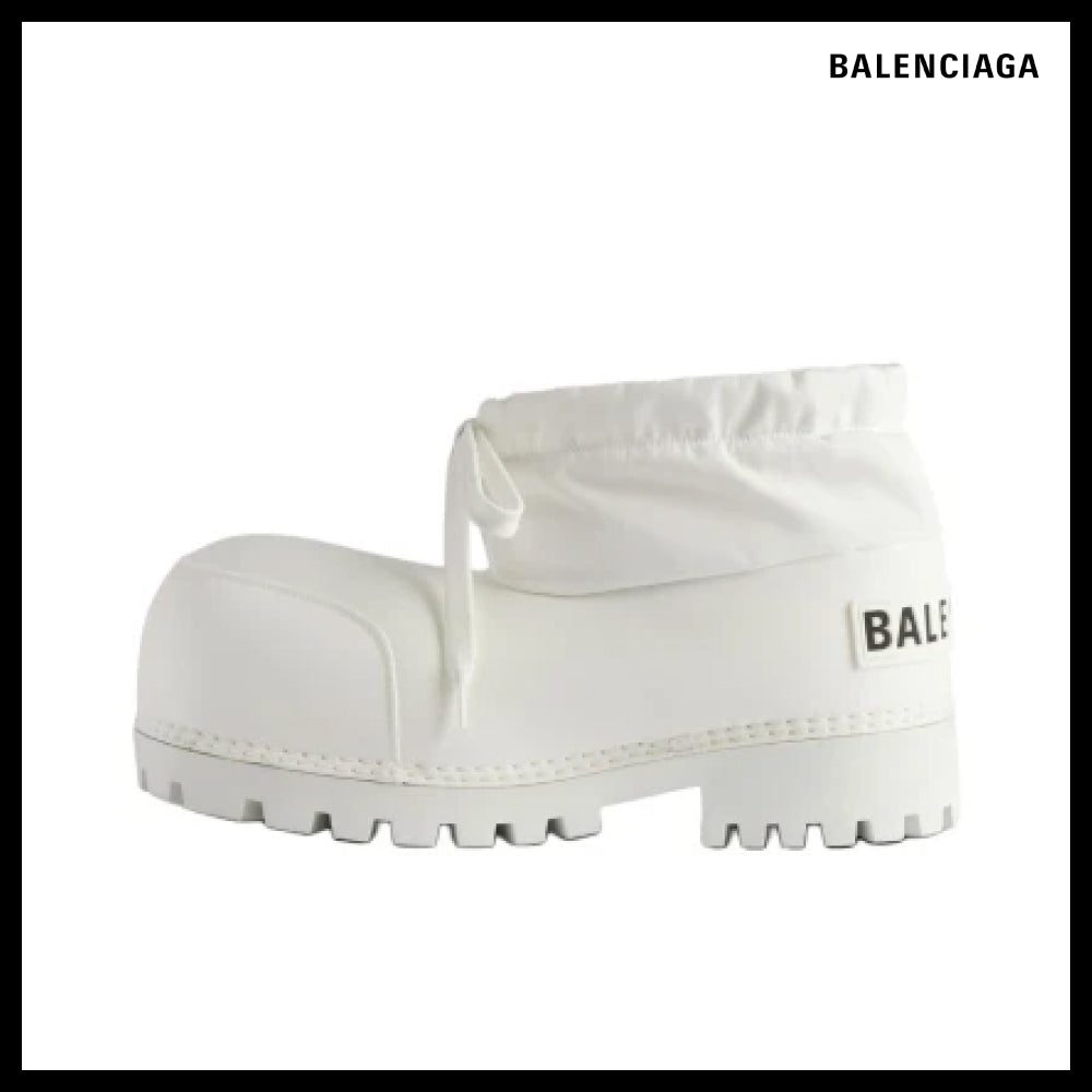 【BALENCIAGA】Alaska Ankle Boots White