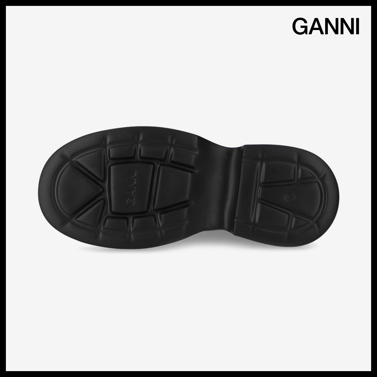 【Ganni】Everyday Tubular Boots - Black