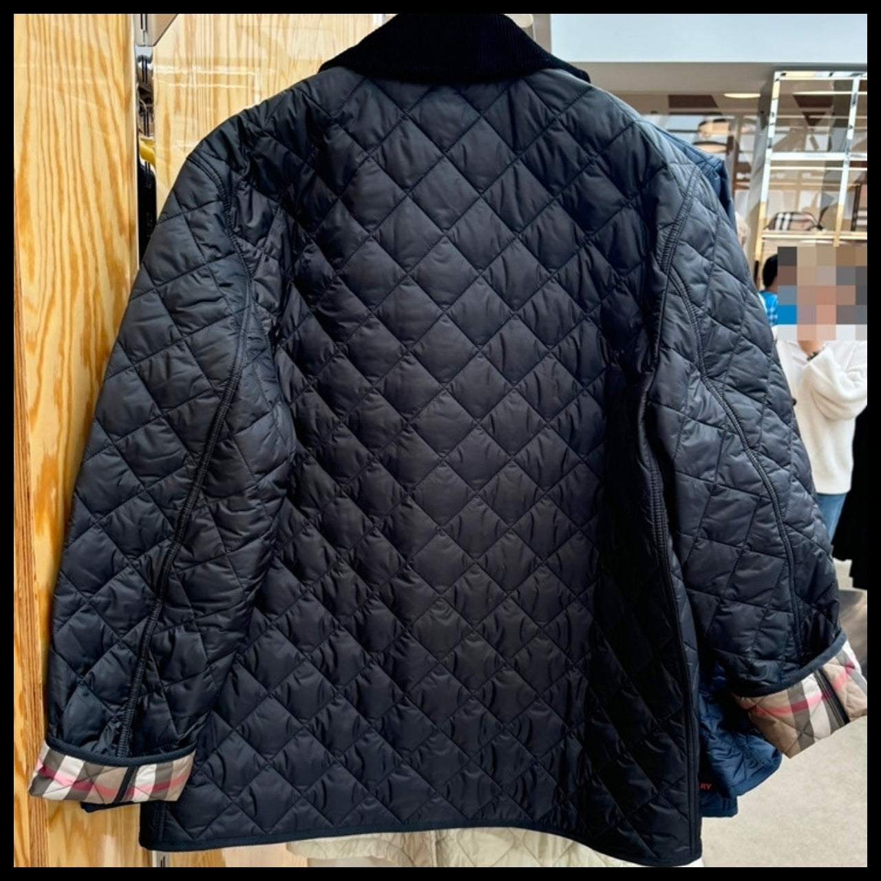 【BURBERRY】Willowbrook Quilted Jacket Black