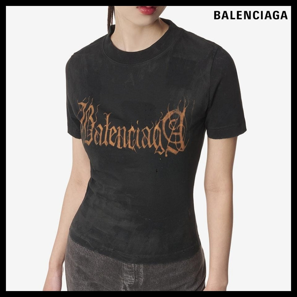 【BALENCIAGA】Heavy Metal Small Fit Short Sleeve T-shirt