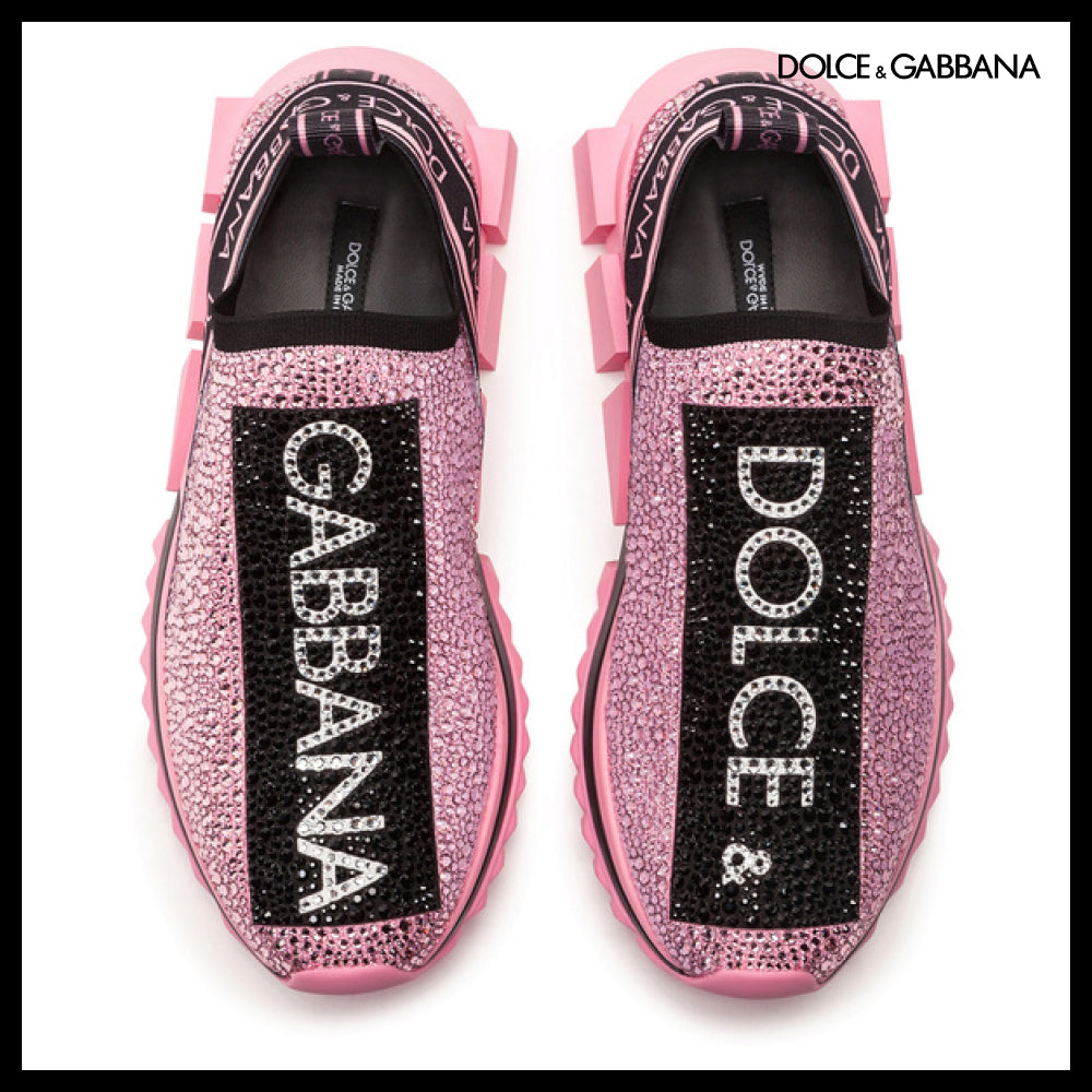 【Dolce & Gabbana】SORRENTO THERMOSTRASS SNEAKERS