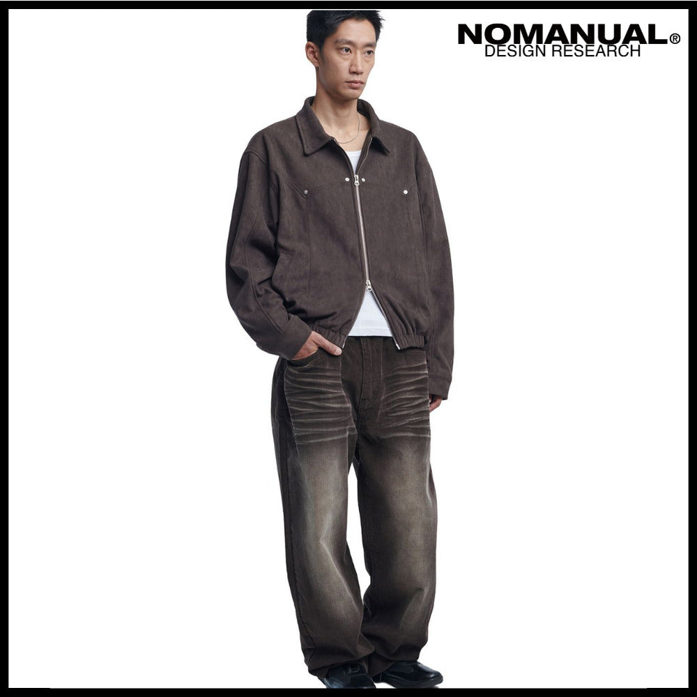 【NOMANUAL】S.W jacket (2 colors)