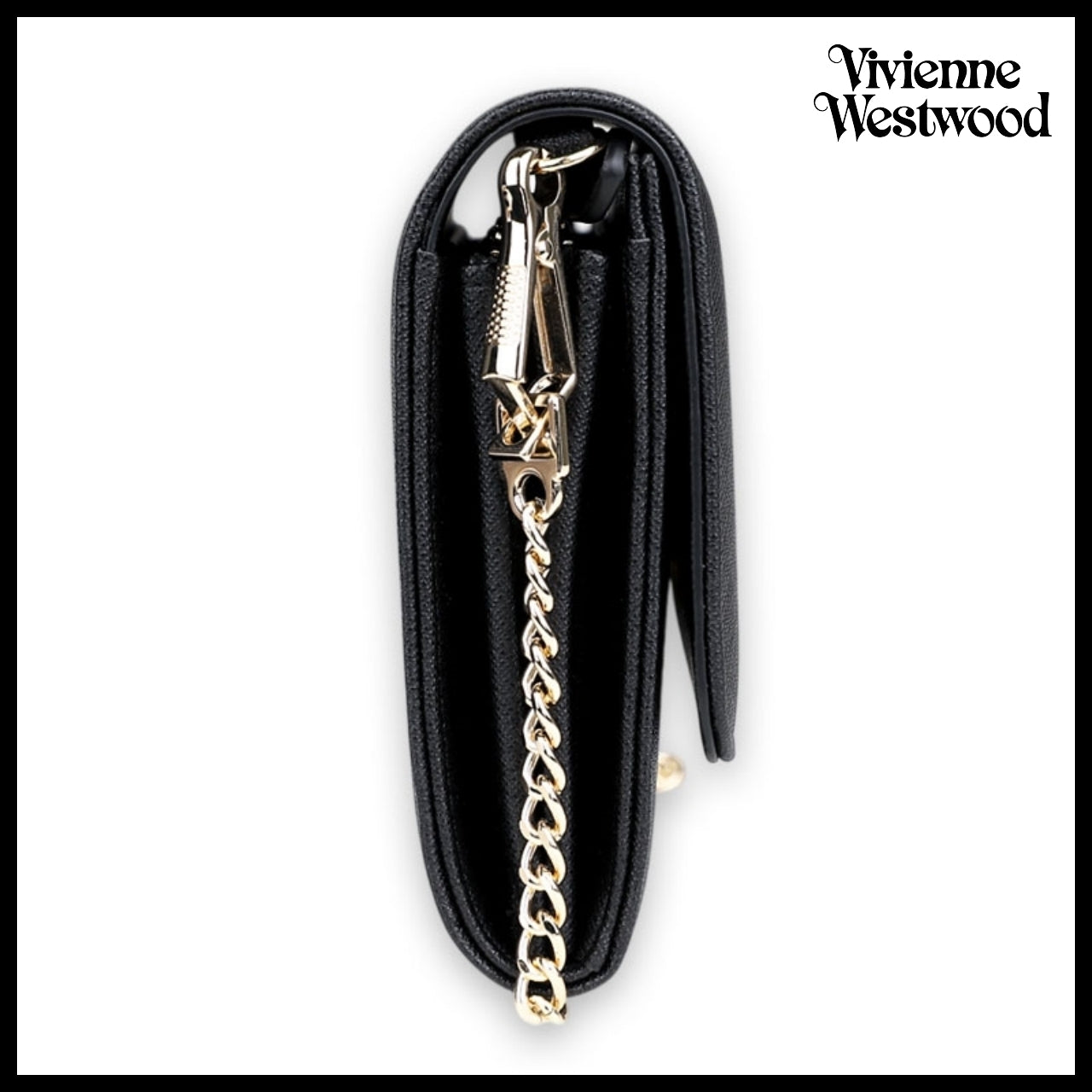 【Vivienne Westwood】Crossbody Wallet Bag Black