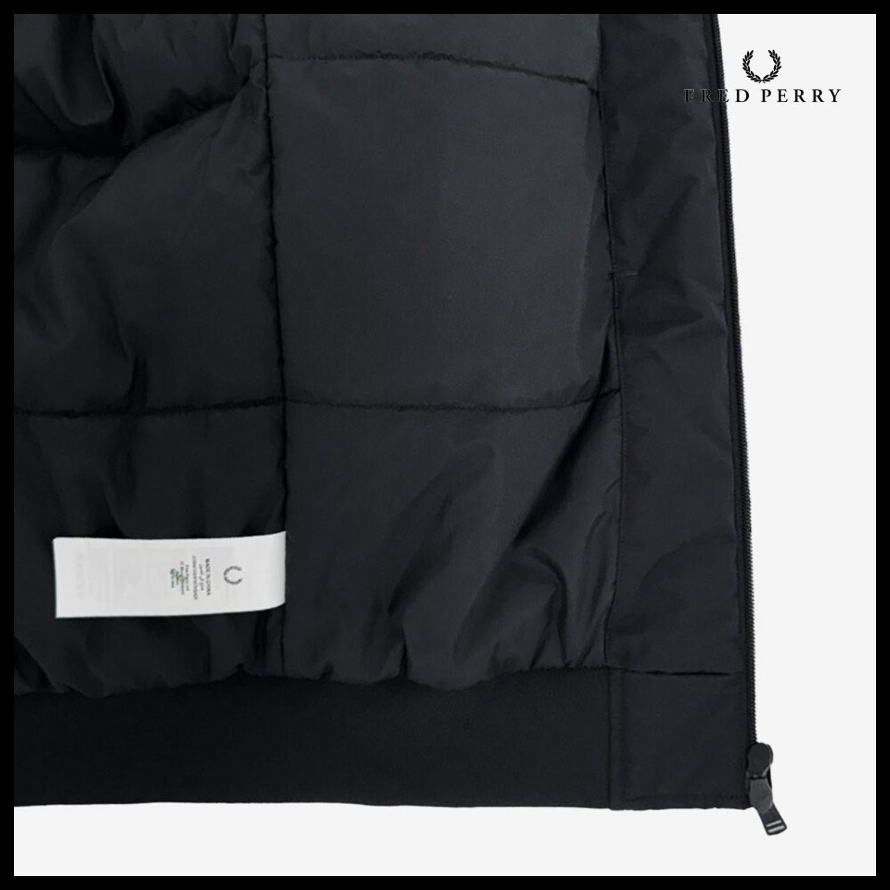 【FRED PERRY】Hooded Branded Jacket 2 Colors